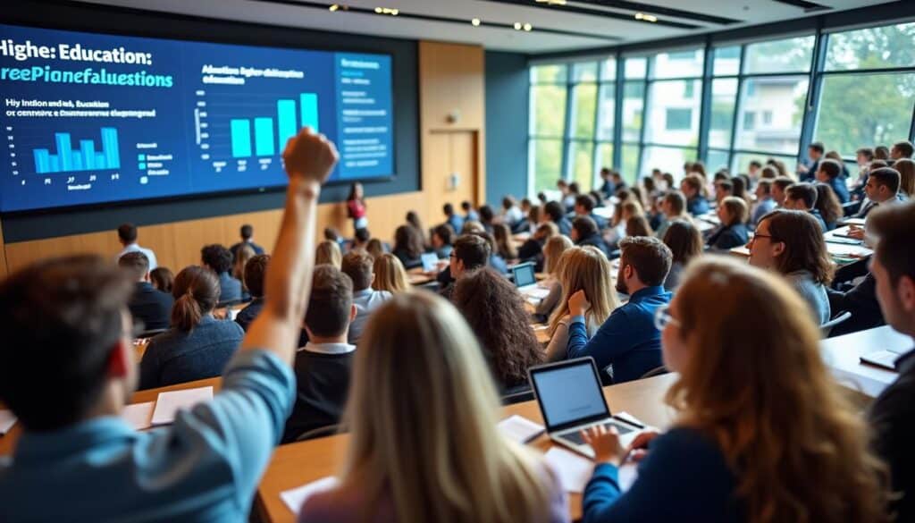 explorez les enjeux et les perspectives des débats sur la gratuité de l'enseignement supérieur en france. découvrez les arguments des partisans et des opposants, ainsi que l'impact potentiel sur l'accès à l'éducation et l'égalité des chances.