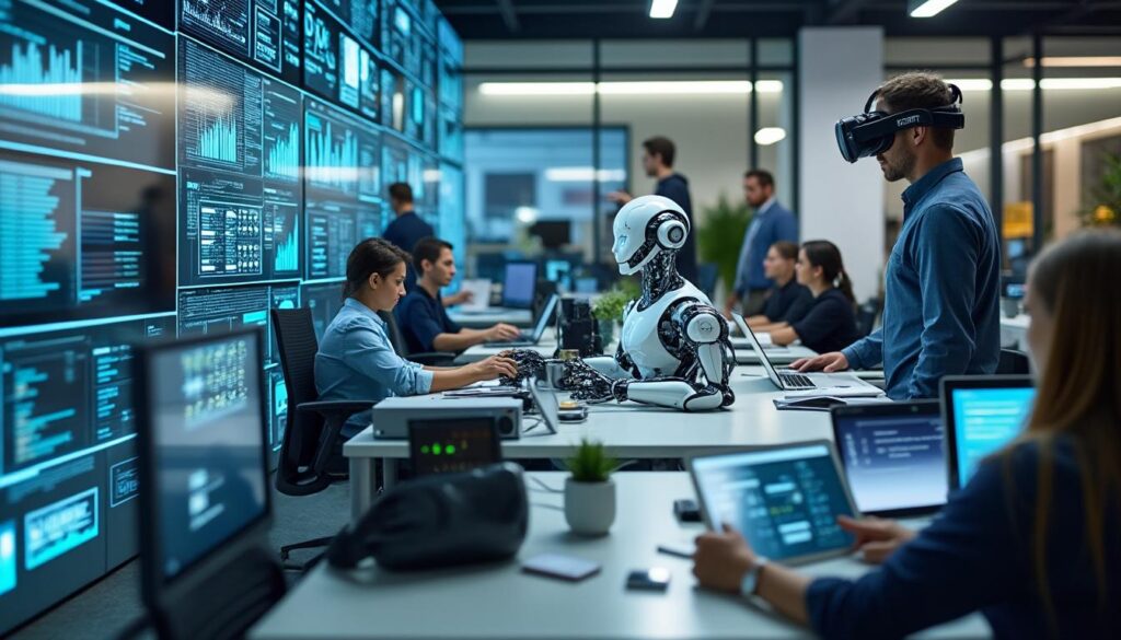 découvrez comment les avancées technologiques transforment le marché du travail, de l'automatisation à l'émergence de nouveaux métiers. explorez les défis et opportunités qui en découlent pour les travailleurs et les entreprises.