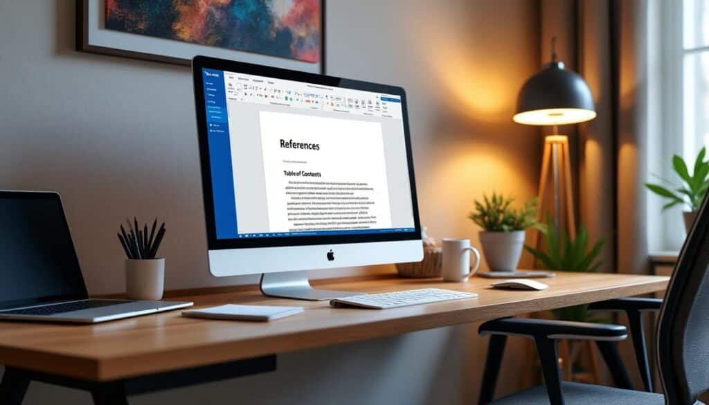 découvrez comment insérer un sommaire automatique dans word étape par étape. suivez notre guide pratique pour faciliter la navigation dans vos documents et améliorer leur présentation. idéal pour les étudiants, professionnels et toute personne souhaitant optimiser ses écrits!