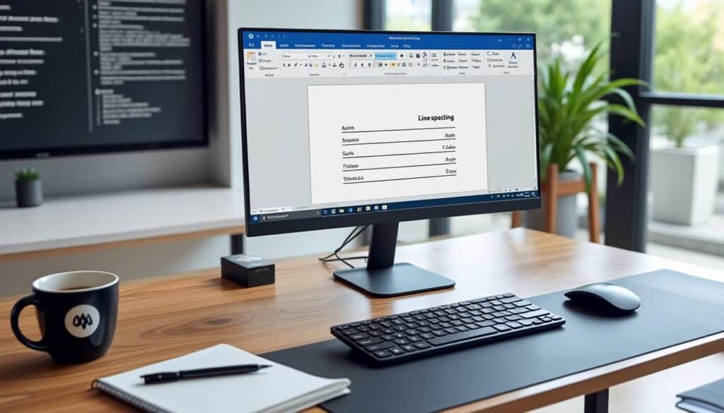 découvrez comment modifier facilement l’interligne dans word grâce à ce guide rapide. améliorez votre mise en page et donnez à vos documents un aspect professionnel et soigné. suivez nos étapes simples pour une rédaction efficace.