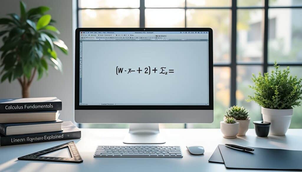 découvrez comment insérer facilement une équation mathématique proprement dans word. suivez nos astuces pour des équations claires et bien présentées dans vos documents.