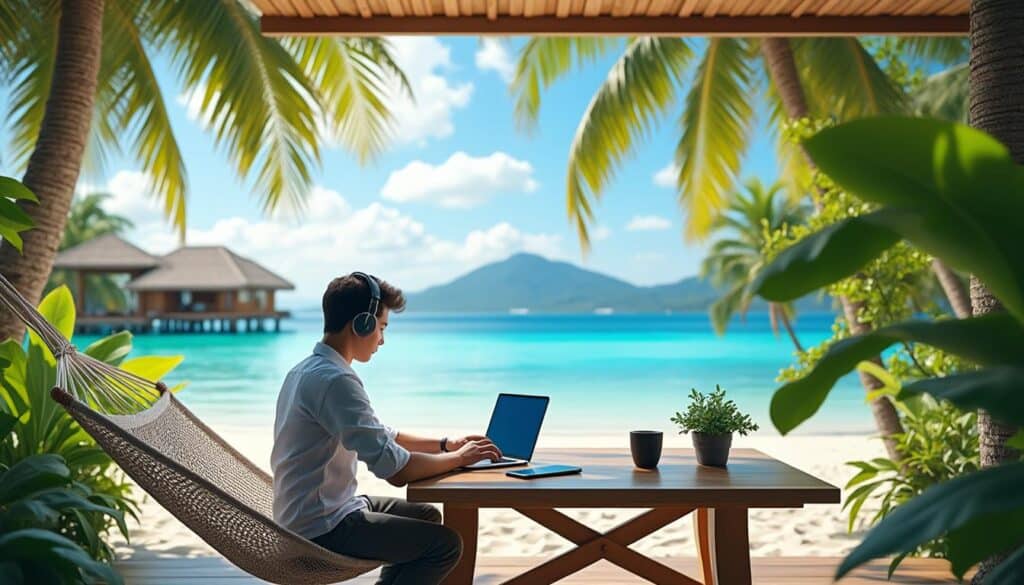 découvrez comment le visa nomade digital séduit les professionnels de la tech en quête de soleil et de nouvelles opportunités dans les pays tropicaux.