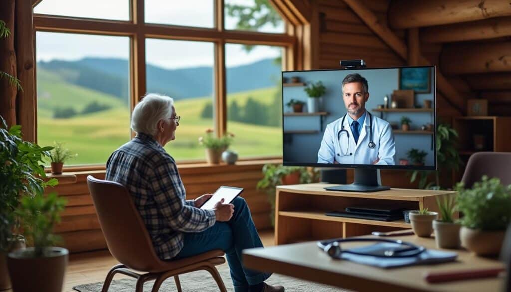 découvrez comment la télémédecine améliore l'accès aux soins dans les zones rurales en comblant les déserts médicaux grâce à des consultations à distance.
