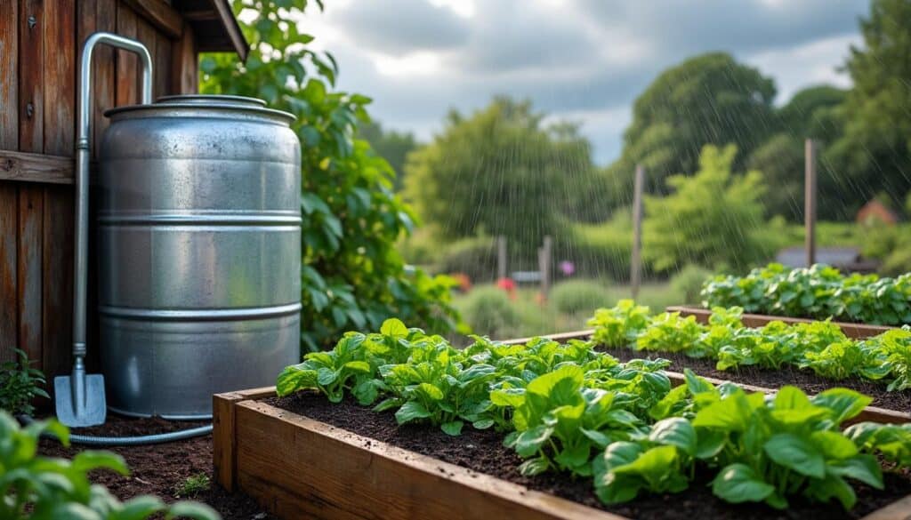 découvrez comment le récupérateur d'eau de pluie peut alimenter efficacement l'arrosage de votre potager, en économisant l'eau et en favorisant un jardinage écologique.