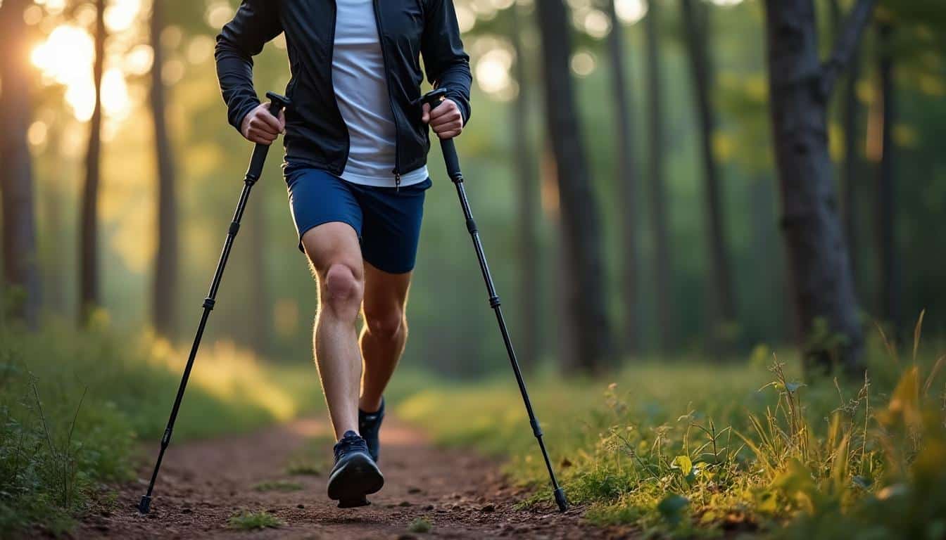 découvrez comment la marche nordique engage l'ensemble des chaînes musculaires pour un exercice complet et bénéfique pour tout le corps.