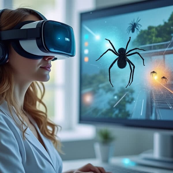 découvrez comment la réalité virtuelle utilise l'immersion numérique pour traiter efficacement les phobies et améliorer le bien-être.