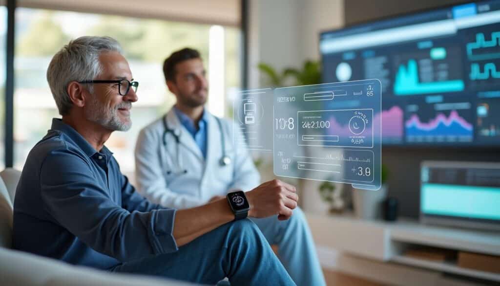 la santé connectée facilite le suivi à distance des maladies chroniques, améliorant la gestion médicale et la qualité de vie des patients grâce aux technologies numériques.