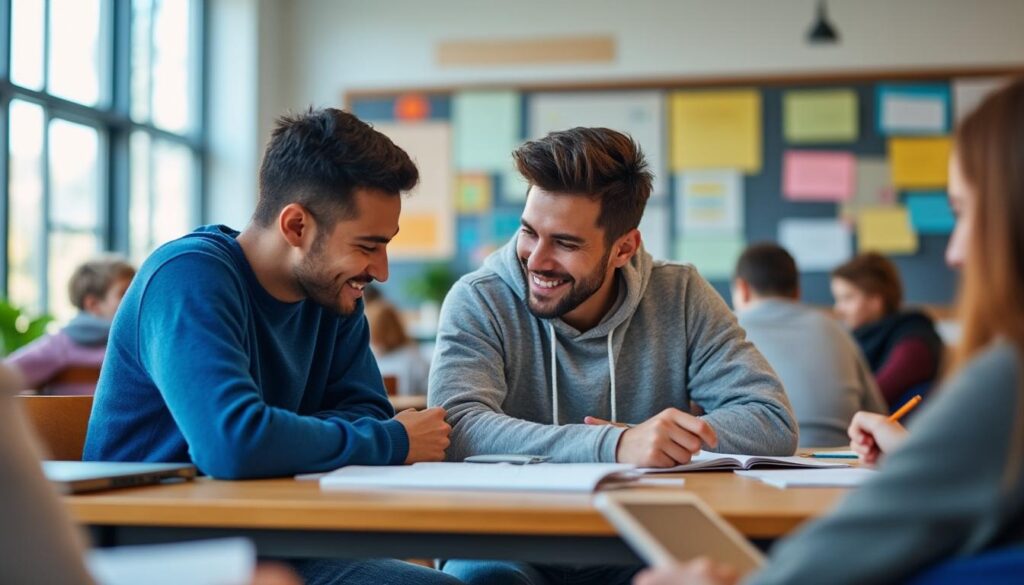 découvrez comment le tutorat par les pairs peut renforcer la confiance en soi des étudiants en favorisant l'entraide, le soutien mutuel et l'amélioration des compétences.