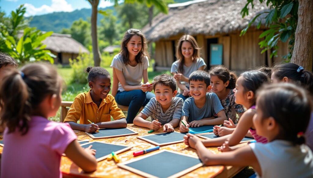 découvrez comment le voyage solidaire contribue à soutenir l'éducation dans les pays en développement, en alliant aventure et impact positif pour les communautés locales.