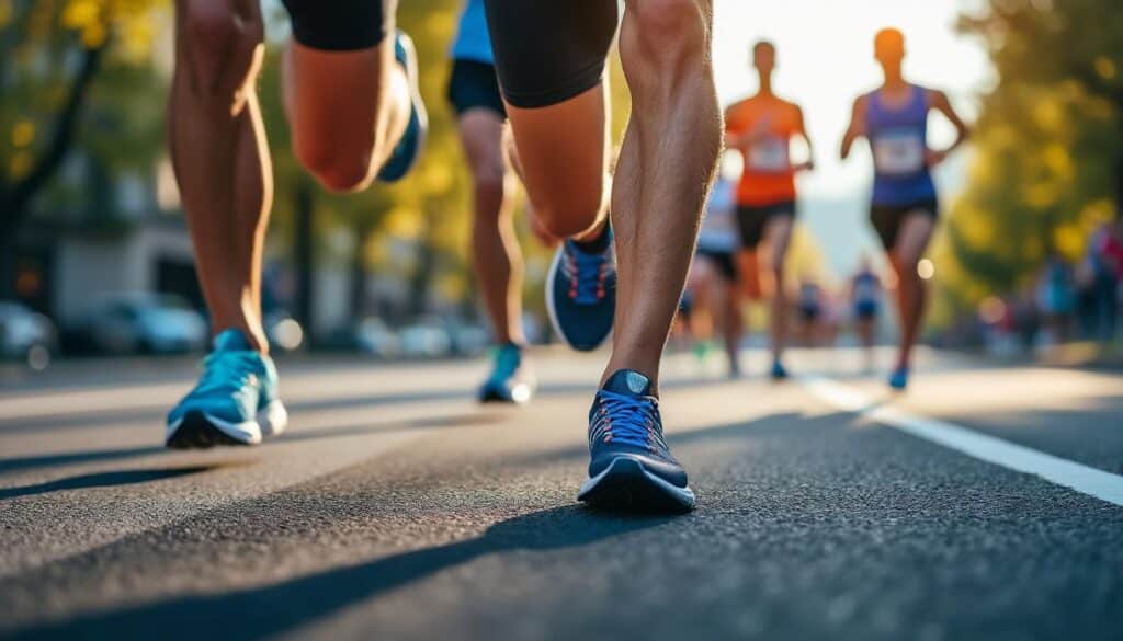 découvrez comment les chaussures à plaque carbone optimisent l'économie de course des marathoniens, améliorant performance et endurance lors des compétitions.