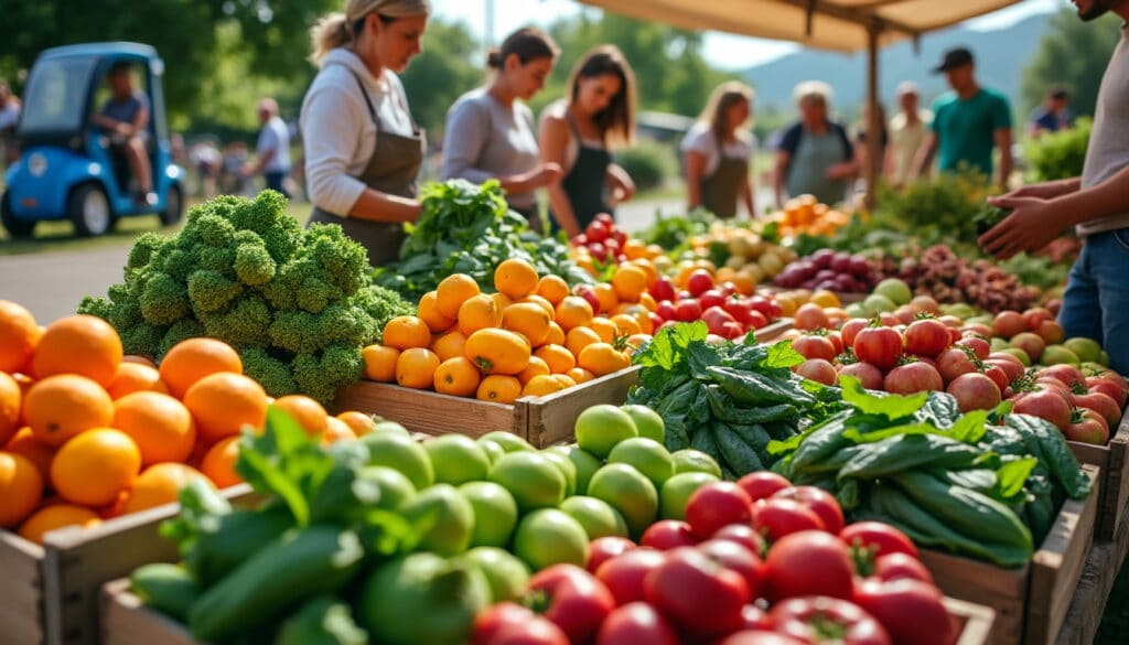 découvrez comment la consommation locale contribue à réduire l'empreinte carbone liée à l'alimentation en favorisant des circuits courts et une production durable.