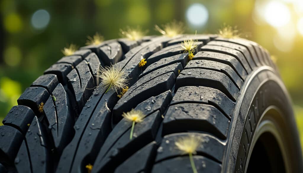 découvrez le pneu recyclé innovant intégrant des fibres de pissenlit naturel, alliant performance écologique et durabilité pour un avenir plus vert.